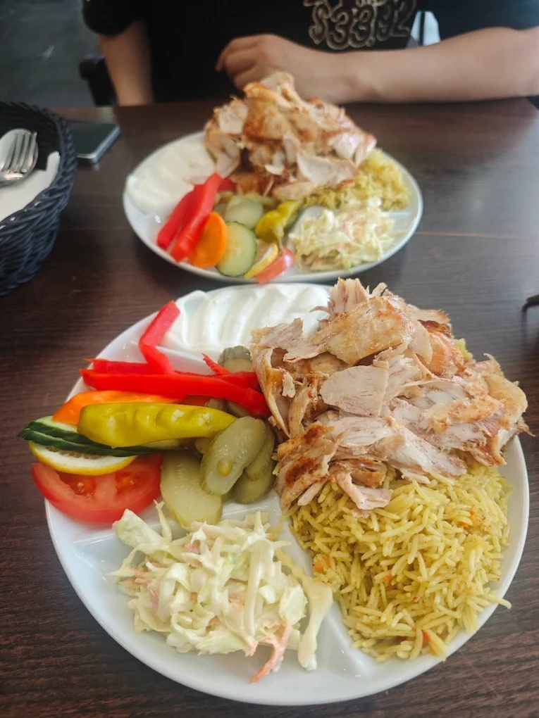 Frisch zubereitete syrisch-levantinische Speisen — Damasco Rose, Kassel